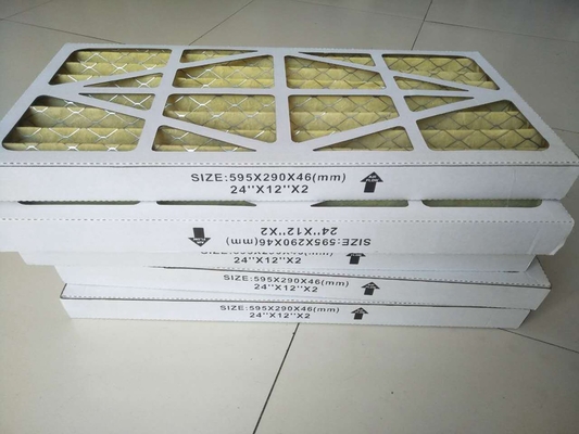 Metal Frame Primary Effect Folding Screen Air Filter 11kw