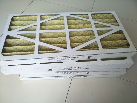 Metal Frame Primary Effect Folding Screen Air Filter 11kw