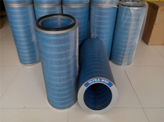 Pulse Pleated Dust Collector Dust Cartridge Filter Limit traffic 972m³/hour