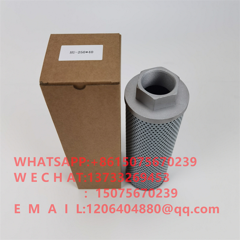 Element 40 Rda4037 Hydraulic return oil filter element HU-250*5/10/20/30/40 filter
